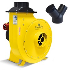 BAMATO Späneabsaugung AB-300 Radialventilator Absauggebläse 1500W 400V 2530m³/h