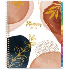 Vindora 2026-2027 Weekly and Monthly Planner for Women Twin-Wire Binding, Col...