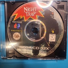 Night Trap for Sega CD 32x Disc 1 only.