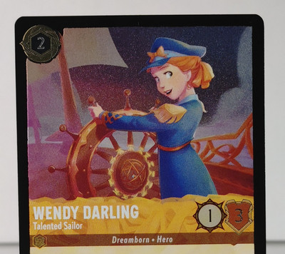 Wendy Darling - Talented Sailor - Foil - Into the Inklands #23 - LORCANA -U Pick