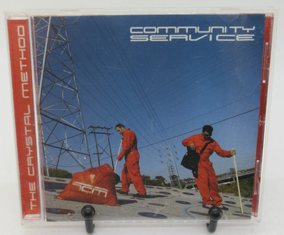 THE CRYSTAL METHOD: COMMUNITY SERVICE MUSIC CD, 16 GREAT TRACKS, ULTRA REC.