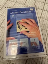 STAMPERS CHOICE RUBBER STAMP POSITIONER Tool Accessories  Instructions NIB
