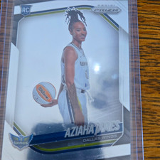 Panini 2025 Prizm WNBA Aziaha James Dallas Wings RC Rookie Variation #141