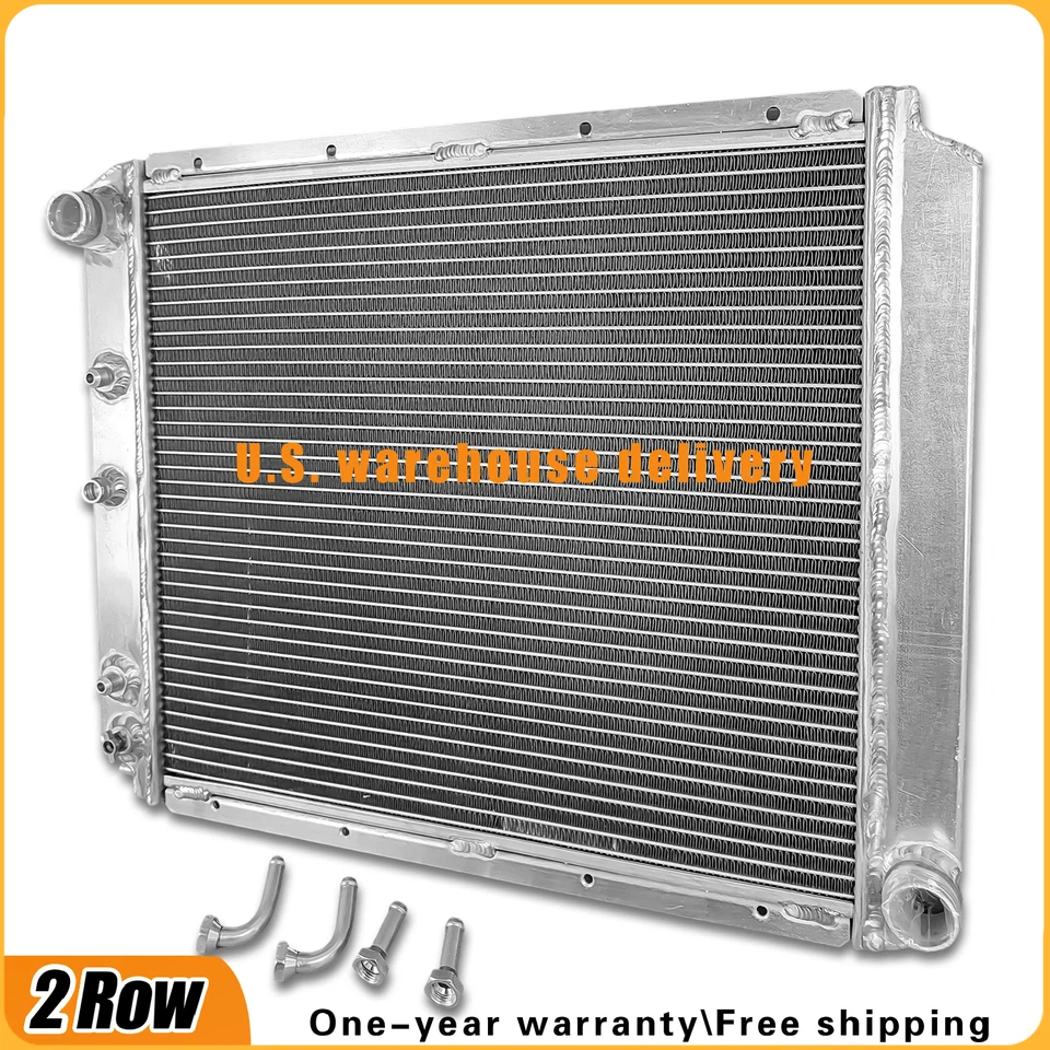 Aluminum Radiator Fits Volvo 240 242 244 245 264 740 745 760 780 940 DL GLE - Image 3 of 4