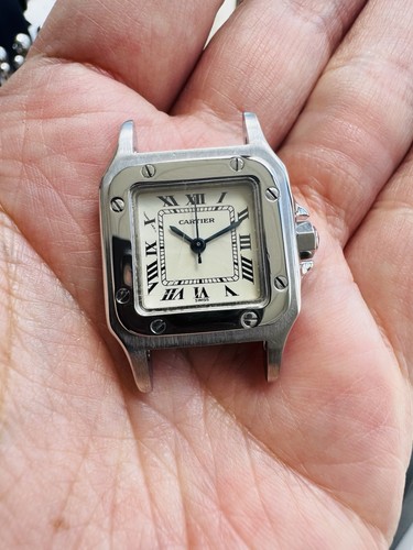 Cartier Santos Carrée 0901 Automatic Ladies Stainless Steel Watch