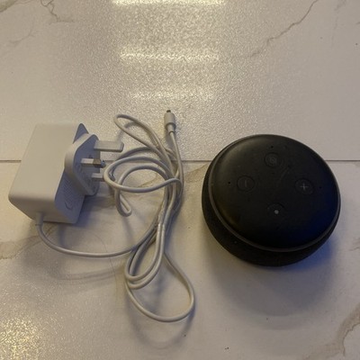 Amazon Echo Dot (C78MP8) 3. Gen Smart Lautsprecher Anthrazit Schwarz. Mit Netzteil