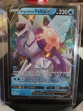 Origin Forme Palkia V 39/189 Ultra Rare Holo Pokemon AR Immediately Sleeved 