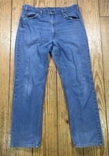 Vintage Levi's 501 Jeans 1980s Made In USA Orange Tab Size 36x30 Denim