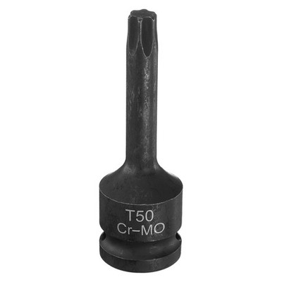 T50 Torx Bit Steckschlüssel 1/2'' Antrieb 6-Punkt Torx Stern Schraubendreher