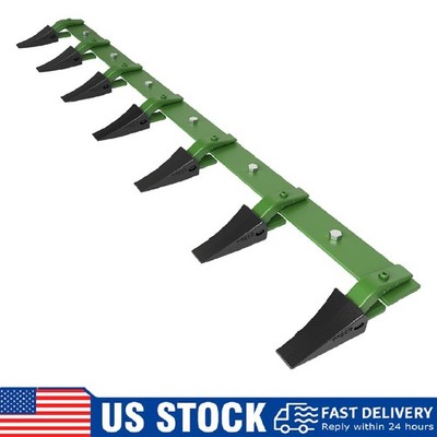 72'' Bucket Tooth Bar Heavy Duty Tractor Bucket 7 Teeth Bar for Loader Skidsteer