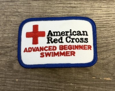 VINTAGE AMERICAN CROSS ADVANCED BEGINNER SWIMMER PATCH   