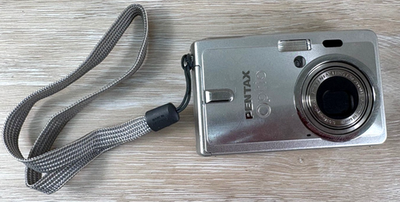 PENTAX Pentax Optio S6 6.0MP Digital Camera - Silver for sale