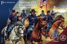 ACW Cavalry - Plastic Perry Miniatures 28mm Confederate Union Civil War YHP