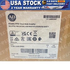 New AB 2198-D006-ERS3 Kinetix 5700 Dual Axis Inverter 2198D006ERS3 US Free Tax