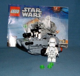 STAR WARS, FIRST ORDER SNOWSPEEDER SET 75126 - LEGO - 2016 - USED
