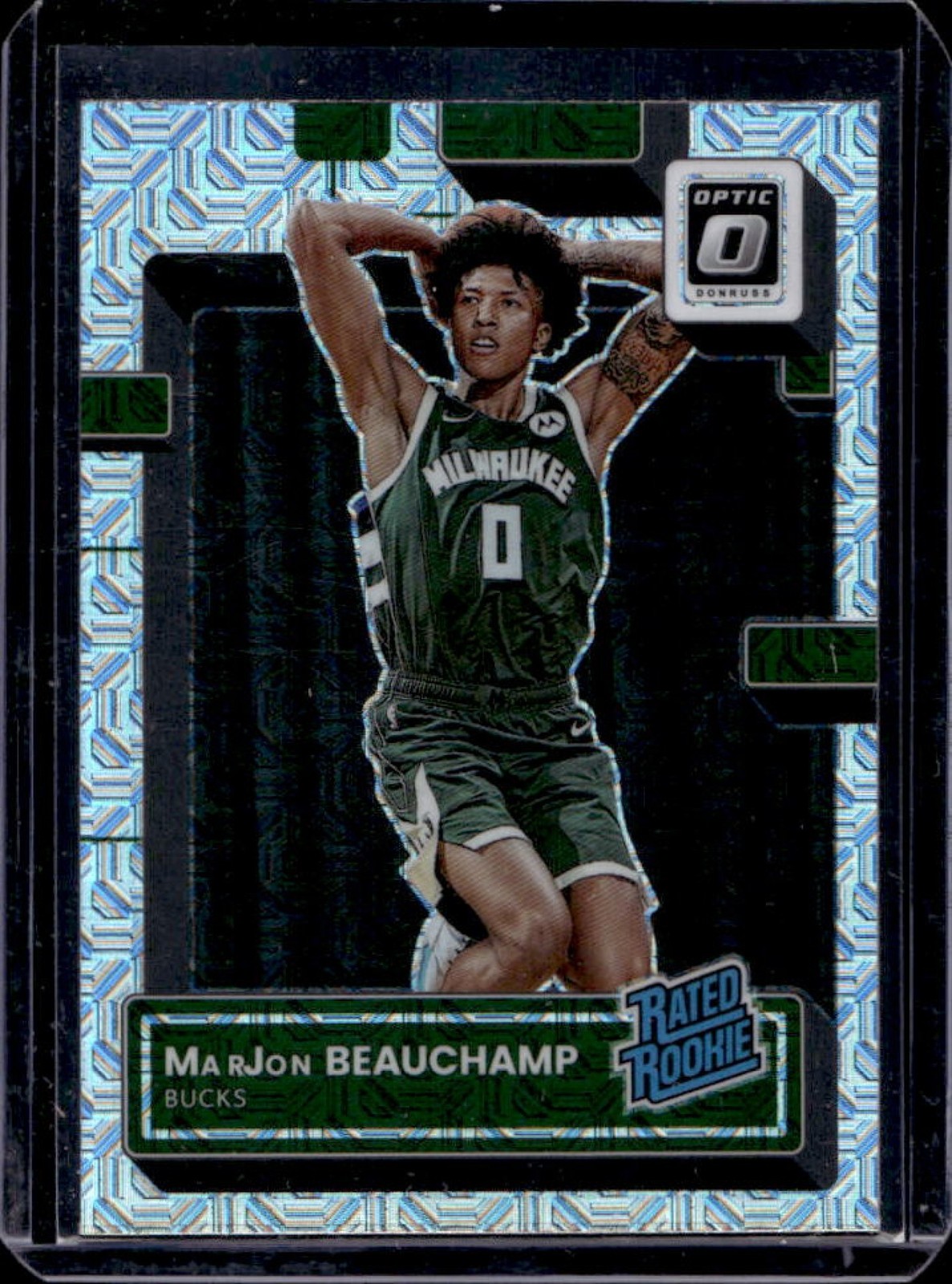 2022-23 Donruss Optic MarJon Beauchamp Choice Rated Rookie #210 Bucks