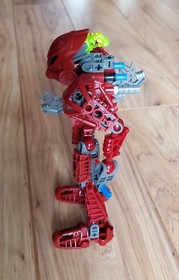 RARE GLITTER CANNISTER Bionicle 8601 Toa Metru Vakama 100% Complete Manual LEGO