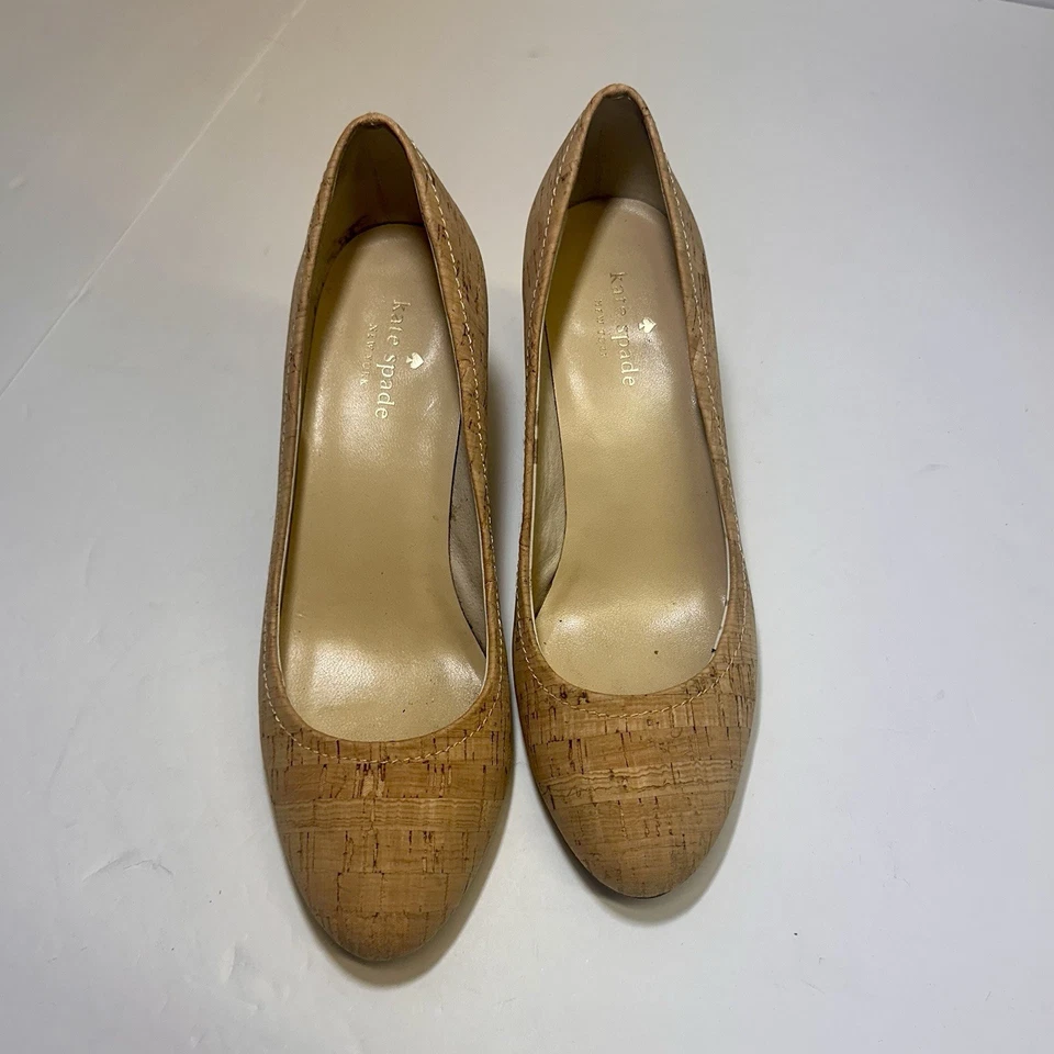 Cuña de corcho tostado KATE SPADE talla 8 Foto 2 de 4