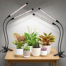 Grow Lights for Indoor Plants, 2 Pack 6000K LED White Plant Grow Lights Indoo...