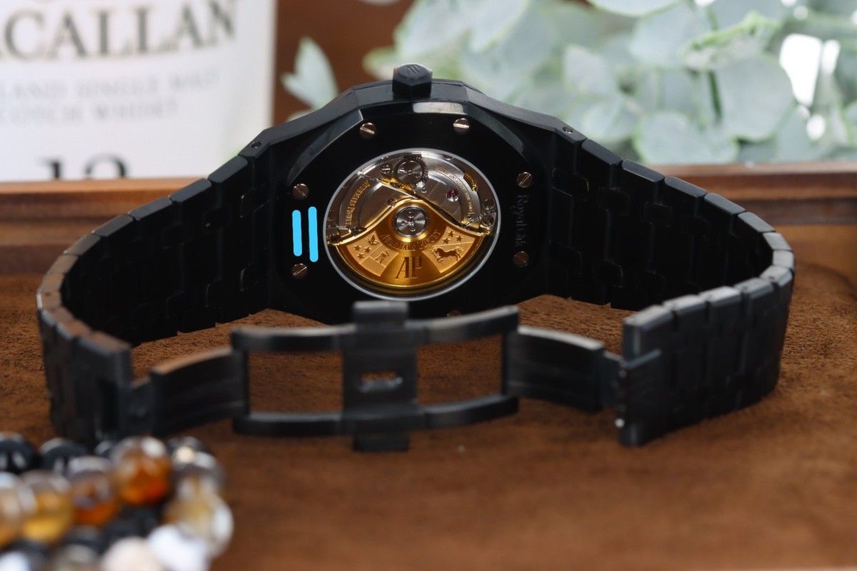 AP Royal Oak 41mm Jumbo Stealth Oro TBlack Bespoke LTD to 10 DLC