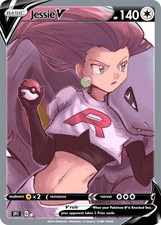 PokeTeamLegends Pokemon Card Holo (FanArtCustomMade) Jessie PTL9