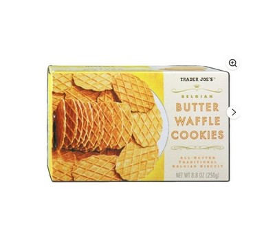 Trader Joe's Belgian Butter Waffle Cookies 8.8 oz