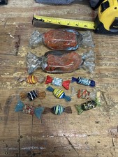 Murano Style Hand-Blown Art Glass Candy Decorative Pieces (Lot of 4 Auction Lots) — listing 5