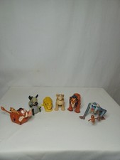 Vintage Disney Lion King Burger King Figures Lot of 6 Toys Scar Nala Pumba