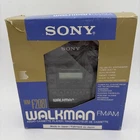 Vintage Sony Walkman WM-F2081 Headphones Cassette Player AM FM Radio New OB NOS