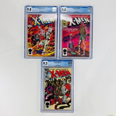 (Lot of 3) Uncanny X-Men #184 #186 #192 1st Forge Marvel Comics 1984 CGC 9.2 9.8