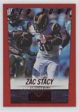 2014 Panini Hot Rookies Red Zone 7/20 Zac Stacy #205 0c2