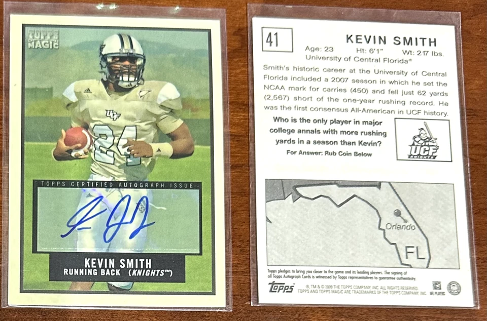 2009 Topps Magic FB Card # 1-250 - Rookies - SP - You Pick - Image 3 of 4