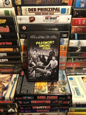 VHS | Passwort: Sword Fish | FSK16 | Warner | 96Min. | Travolta | 2001