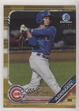 2019 Bowman Draft Chrome Gold Refractor 48/50 Aramis Ademan #BDC-124 s3g