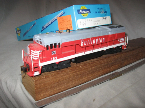 A4119 HO ATHEARN 3441 BURLINGTON RR 153 GE U30B LOCOMOTORA DIÉSEL | Zustand: New: Other (See Details)