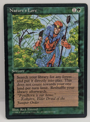 Nature's Lore Ice Age Regular LP MTG