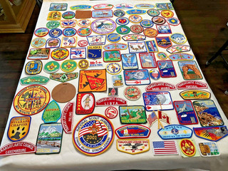 Lot of Various Old Older Boyscout Boy Scout Patches 1960's 1980's More Estate