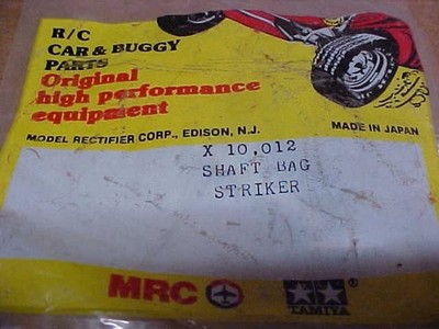 TAMIYA X10.012 = SHAFT BAG: STRIKER (NEW)