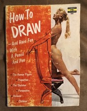 How to Draw And Have Fun Fawcett How To Book 396 Vintage 1960 s PB