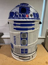 STAR WARS R2D2 TOY/LAUNDY STORAGE CANVAS BIN 80CMS HEIGHT - FREE UK POSTAGE!!