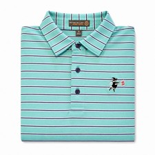 Peter Millar x Stanwich Club Witch Logo Summer Comfort Polo Shirt Men?s M