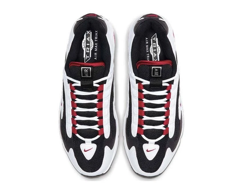 Nike Air Max Triax Blanc Rouge Noir CD2053-105 Pointure 42.5 Boîte Neuf - Photo 3/4