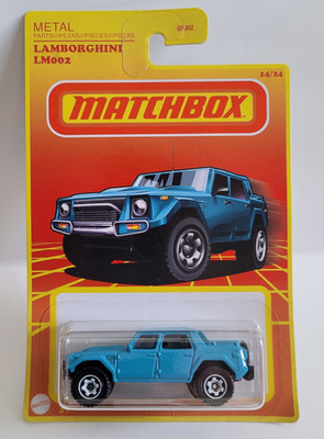 Matchbox 2021 Retro Series 14/24 Lamborghini LM002  Sky Blue