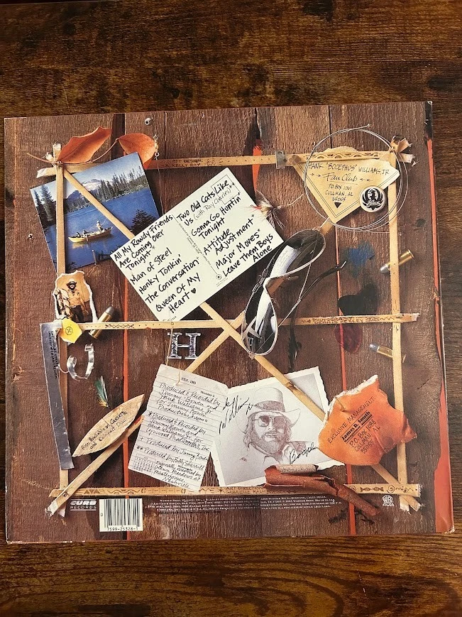 (USED) Vinyl Record LP Hank Williams Jr. Greatest Hits Volume 2 EX/EX - Image 2 of 4