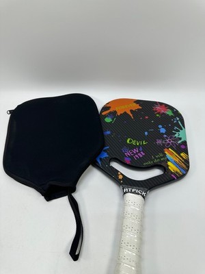 Htpick Pickleball Paddle Carbon Fibre Edgeless