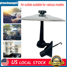 Car Drum Cymbal Air Vent Make Your Driving More Fun Silver Car Crash Cymbal