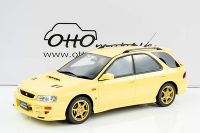 Otto Mobile - 1:18 Subaru Impreza VI WRX STi SW Sport Wagon Cashmere Yellow 1...