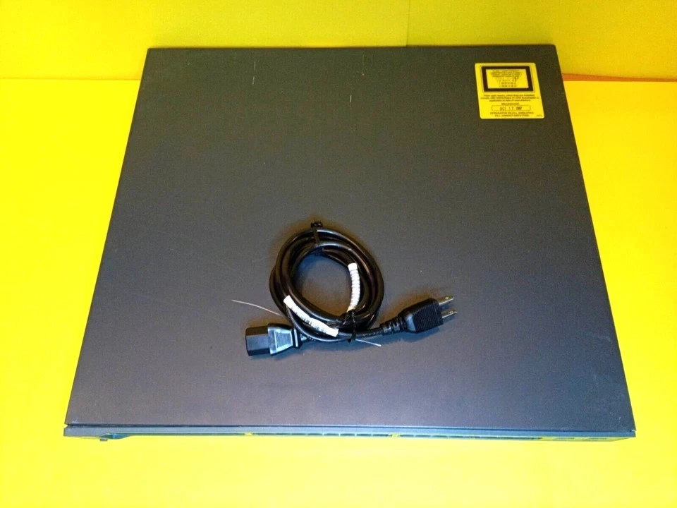 CISCO CATALYST 3560G-48PS-S SERIES NETWORK SWITCH 48 POE ETHERNET & 4 SFP PORTS - Image 2 of 4