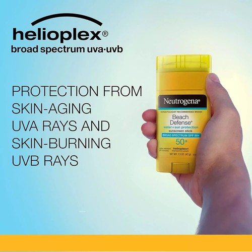 Neutrogena Beach Defense Sonnenschutz-Stick mit Breitspektrum LSF 50+, leicht - Bild 5 von 6