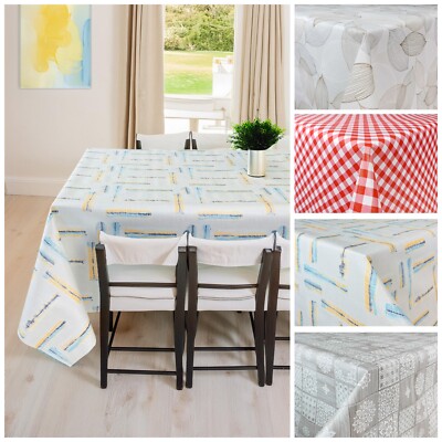 Tischdecke Wachstuchtischdecke PVC Tischtuch Abwaschbar Wachstuch Eckig Garten
